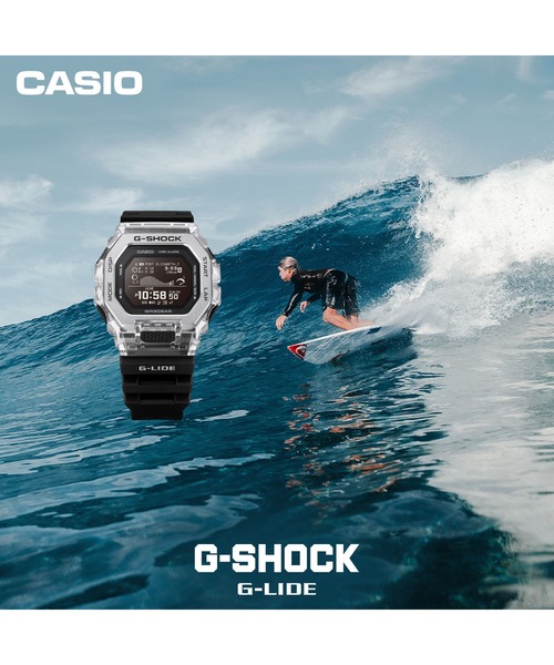 G-SHOCK（ジーショック）の「G-LIDE（Gライド） / スマートフォンリンク / GBX-100S-2JF（デジタル腕時計・メンズ・ブルー・FREE）」の8枚目の写真