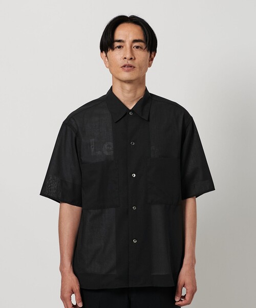 【】尾州 シアー ワーク グランデ シャツ BEAUTY&YOUTH UNITED ARROWS（ビューティーアンドユースユナイテッド