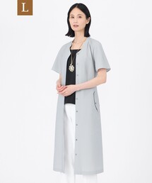 TRANS WORK（トランスワーク）の「【L】【ウォッシャブル】【吸水速乾】クールマックスサッカーワンピース（ワンピース）」