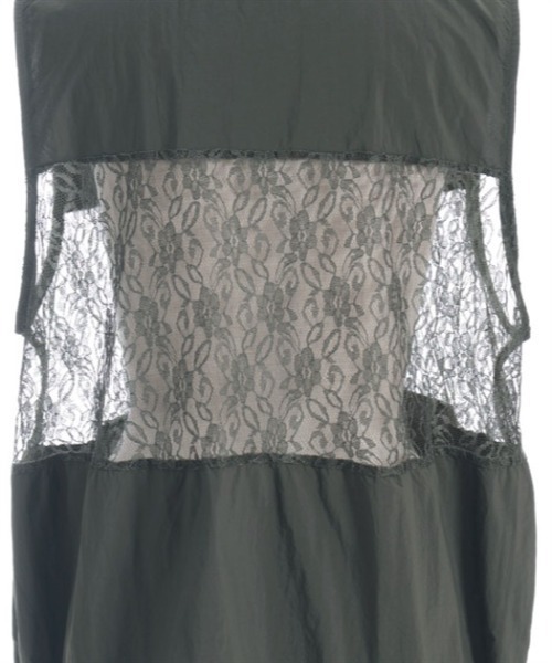 axes femme（アクシーズファム）の「レース切替ジップベスト（ベスト・レディース・カーキ/ブラック・FREE）」の19枚目の写真