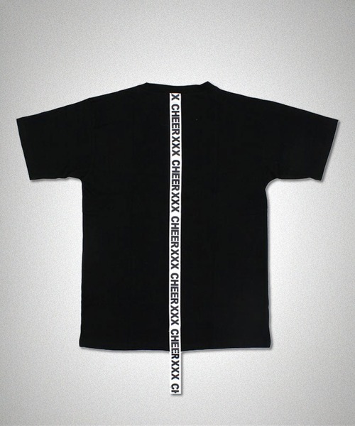 CHEER(チアー)の「発泡プリントメッセージBIGTEE(Tシャツ/カットソー・レディース・ホワイト/ブラック・S)」の9枚目の写真