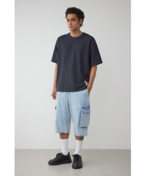 AZUL by moussy（アズールバイマウジー）の「ロゴキルティングスニーカー（スニーカー・メンズ・ブラック・MEDIUM/LARGE）」の3枚目の写真