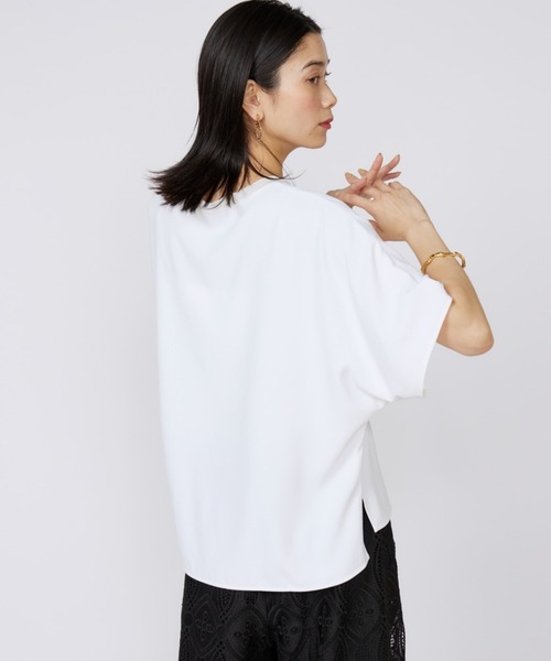 tシャツ 「吸汗速乾」ジョーゼットプルオーバー レディース 吸汗速乾】ジョーゼットプルオーバー（Tシャツ/カットソー
