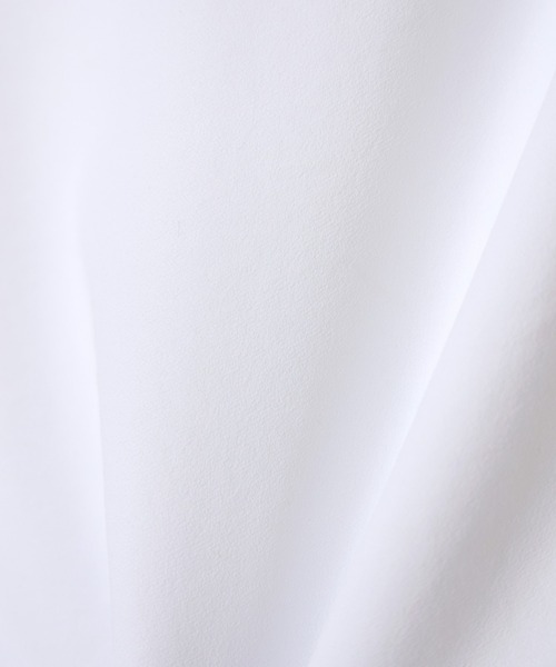 INED（イネド）の「【吸汗速乾】ジョーゼットプルオーバー（Tシャツ/カットソー・レディース・ブラック/ホワイト/パープル・9号）」の4枚目の写真