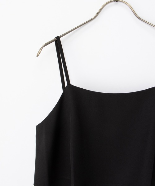 Honeys（ハニーズ）の「キャミワンピース（ワンピース・レディース・グレイッシュベージュ/ブラック/モカ・M/LL/L/3L/S）」の12枚目の写真