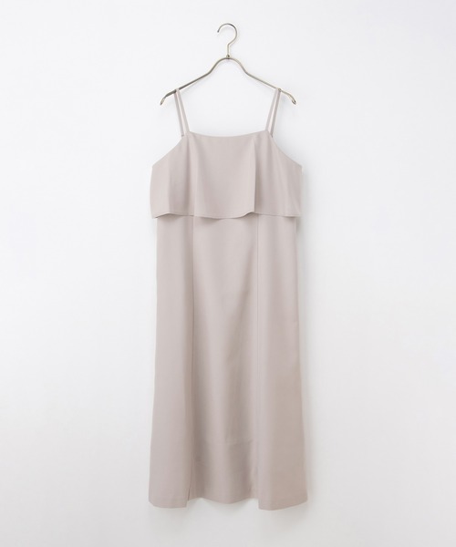 Honeys（ハニーズ）の「キャミワンピース（ワンピース・レディース・グレイッシュベージュ/ブラック/モカ・M/LL/L/3L/S）」の13枚目の写真