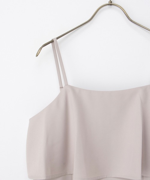 Honeys（ハニーズ）の「キャミワンピース（ワンピース・レディース・グレイッシュベージュ/ブラック/モカ・M/LL/L/3L/S）」の14枚目の写真