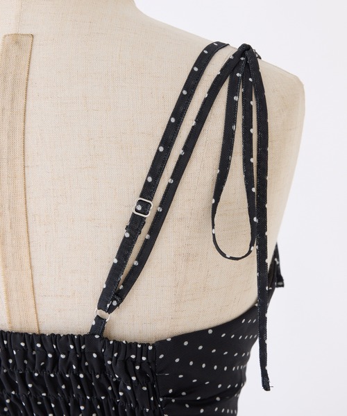 one after another NICE CLAUP(ワンアフターアナザーナイスクラップ)の「ドロストアソートチュニック(シャツ/ブラウス・レディース・ブラック系その他/ホワイト/ブラウン系その他/オフホワイト・FREE)」の12枚目の写真