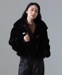 Demi-Luxe BEAMS - Demi-Luxe BEAMS / エコファーブルゾン Demi-Luxe BEAMS（デミルクス ビームス）のブルゾン通販アイテム