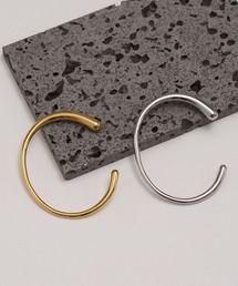 LINFA　 | 【アレルギー対応】サージカルステンレス　シンプルカーブバングル(バングル/リストバンド)