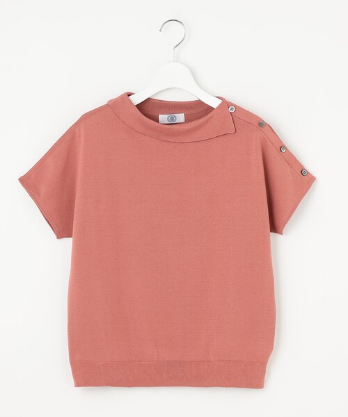 J.PRESS Ladies(J.プレス レディス)の「【洗える・抗菌防臭】COTTON POLYESTER 襟付き ニット(ニット/セーター・レディース・ピンク系/ライトグレー系/スカイブルー系/ネイビー系・SMALL)」の12枚目の写真