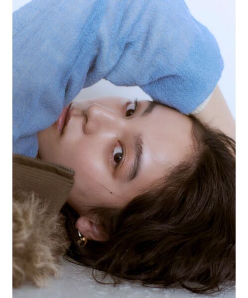 Ungrid(アングリッド)の「モヘヤ混シアーニット(ニット/セーター・レディース・ブルー/レッド/ライトグレー/イエロー・FREE)」の15枚目の写真