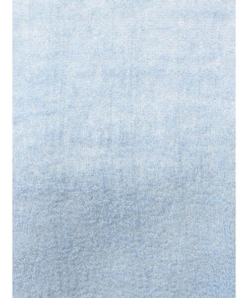 Ungrid(アングリッド)の「モヘヤ混シアーニット(ニット/セーター・レディース・ブルー/レッド/ライトグレー/イエロー・FREE)」の11枚目の写真