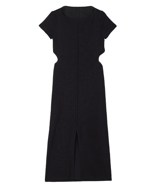 Ameri（アメリ）の「MEDI COLOR TIERED VOLUME DRESS