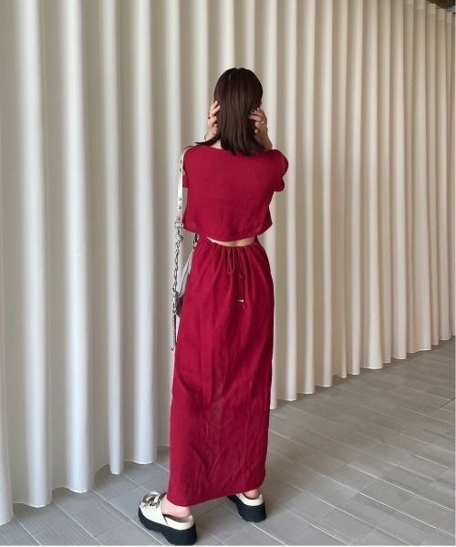 MEDI 2WAY COTTON MESH DRESS（ワンピース）｜Ameri（アメリ）の
