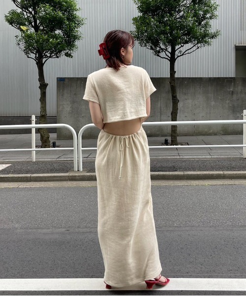 値下げアメリビンテージ　MEDI 2WAY COTTON MESH DRESS MEDI 2WAY COTTON MESH DRESS