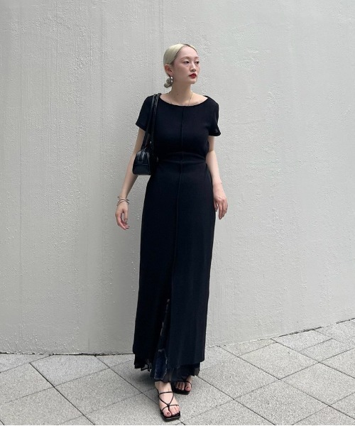 セール】HAND 3D MOTIF MESH DRESS（ワンピース）｜Ameri