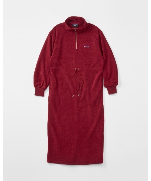 THOUSAND MILE】KNIT FLEECE HALF ZIP OP/ニットフリース ハーフジップ