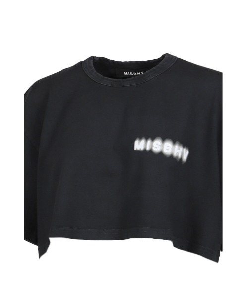 MISBHV(ミスビヘイブ)の「CAMO CROPPED COMMUNITY T-SHIRT(Exclusive)(Tシャツ/カットソー・レディース・ブラック・X-SMALL/SMALL)」の3枚目の写真