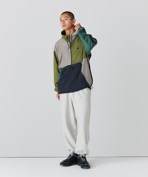 Champion（チャンピオン）の「【Champion/チャンピオン】メンズ フーデッドアノラックジャケット（その他アウター・メンズ・ネイビー/ブラウン・X-LARGE/LARGE/MEDIUM/SMALL）」の4枚目の写真