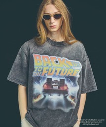 《UNISEX》【MOVIE SERIES】「BACK TO THE FUTURE」Prime-Over Crew Neck T-Shirt/「バックトゥザフューチャー」プライムオーバークルーネックTシャツ【MAISON SPECIAL/メゾンスペシャル】