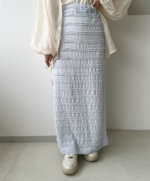 【apres jour clair】レースフリルIラインスカート