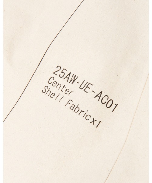 uniform experiment（ユニフォームエクスペリメント）の「MAP-OUT TOTE BAG（トートバッグ・メンズ・アイボリー/ブラック・FREE）」の12枚目の写真