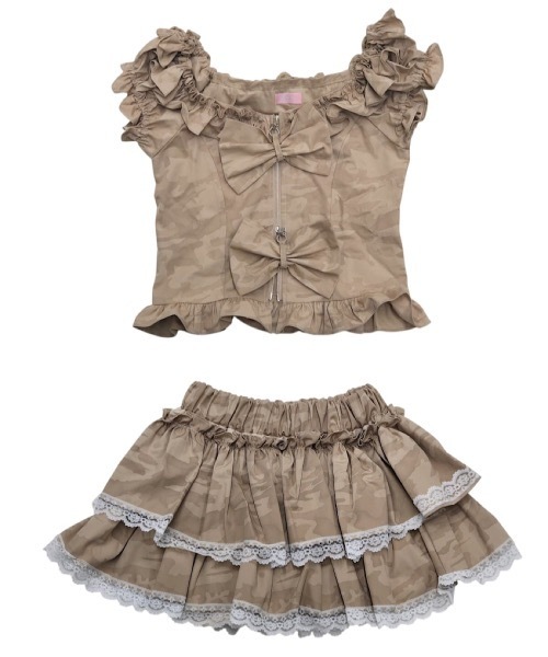 lilLilly ジップリボントップス ホワイト lilLilly ジップリボントップス ホワイト - メルカリ