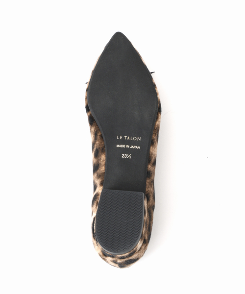 追加5》ポインテッドレオパードバレエ（バレエシューズ）｜LE TALON