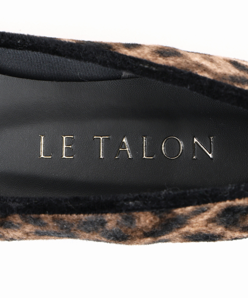 追加5》ポインテッドレオパードバレエ（バレエシューズ）｜LE TALON