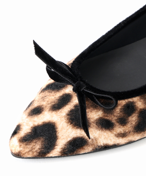 LE TALON（ルタロン）の「《追加5》ポインテッドレオパードバレエ（バレエシューズ・レディース・ブラウン系その他・21/21.5/22cm/22.5cm/23cm/23.5cm/24cm/24.5cm/25cm/25.5cm）」の20枚目の写真