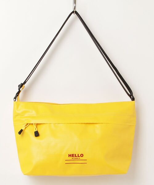 1/2 HALF(ニブンノイチハーフ)の「1/2HALF TARPOLIN MESSENGER Msize(メッセンジャーバッグ・メンズ・イエロー/オレンジ/レッド/ホワイト/ブルー/ブラック/エメラルド/オリーブ・FREE)」の9枚目の写真