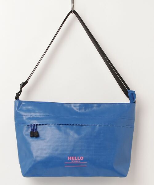 1/2 HALF(ニブンノイチハーフ)の「1/2HALF TARPOLIN MESSENGER Msize(メッセンジャーバッグ・メンズ・イエロー/オレンジ/レッド/ホワイト/ブルー/ブラック/エメラルド/オリーブ・FREE)」の10枚目の写真