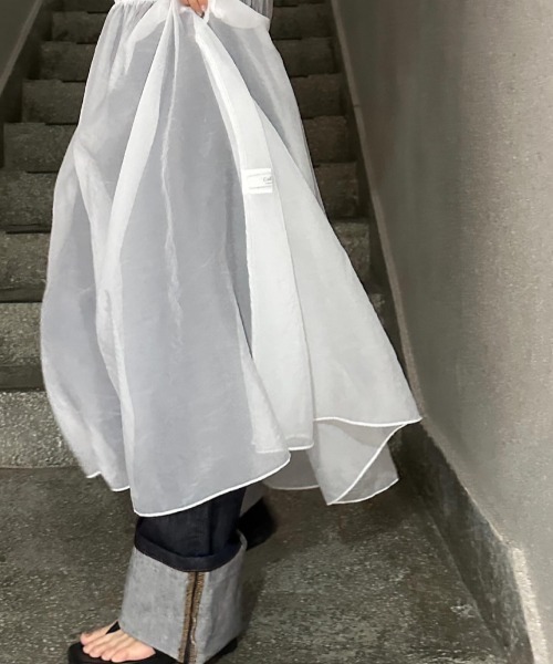 FREE STYLISTS(フリー スタイリスト)の「YUGA_YGMC See-through layered dress(ワンピース・レディース・ホワイト/オフホワイト・FREE)」の20枚目の写真