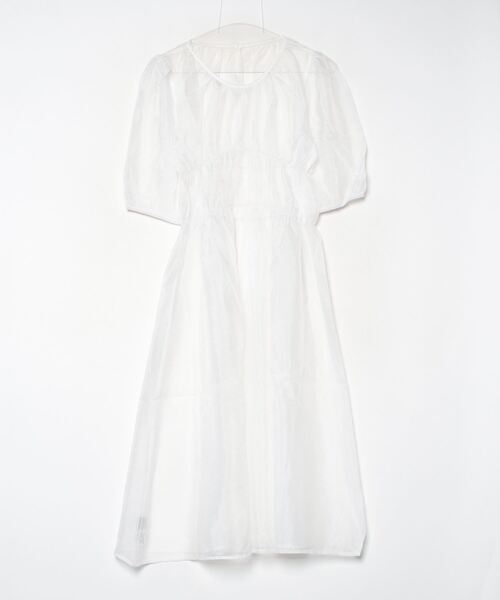 FREE STYLISTS(フリー スタイリスト)の「YUGA_YGMC See-through layered dress(ワンピース・レディース・ホワイト/オフホワイト・FREE)」の4枚目の写真