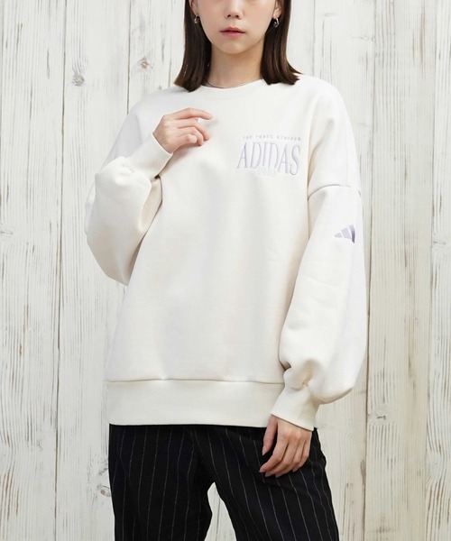 adidas/アディダス 裏起毛/クルーネック/スウェット TA374（スウェット