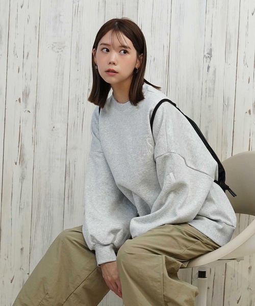 adidas/アディダス 裏起毛/クルーネック/スウェット TA374（スウェット