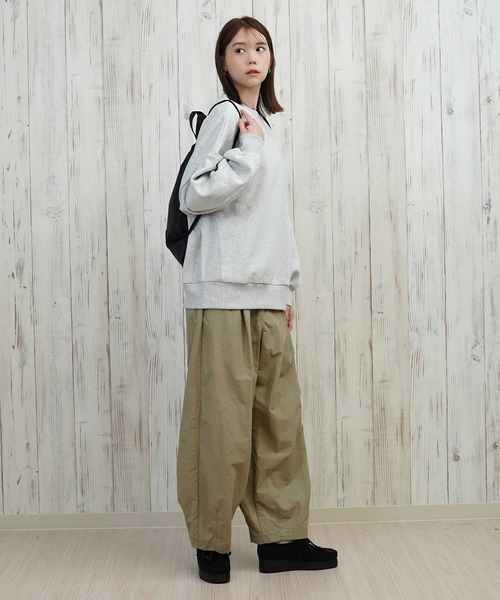 adidas(アディダス)の「adidas/アディダス 裏起毛/クルーネック/スウェット TA374(スウェット・レディース・ネイビー/ホワイト/ヘザーグレー・M/L)」の4枚目の写真