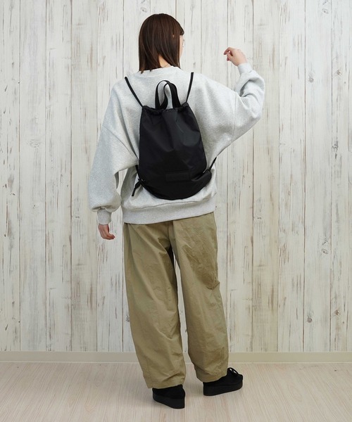 adidas(アディダス)の「adidas/アディダス 裏起毛/クルーネック/スウェット TA374(スウェット・レディース・ネイビー/ホワイト/ヘザーグレー・M/L)」の7枚目の写真