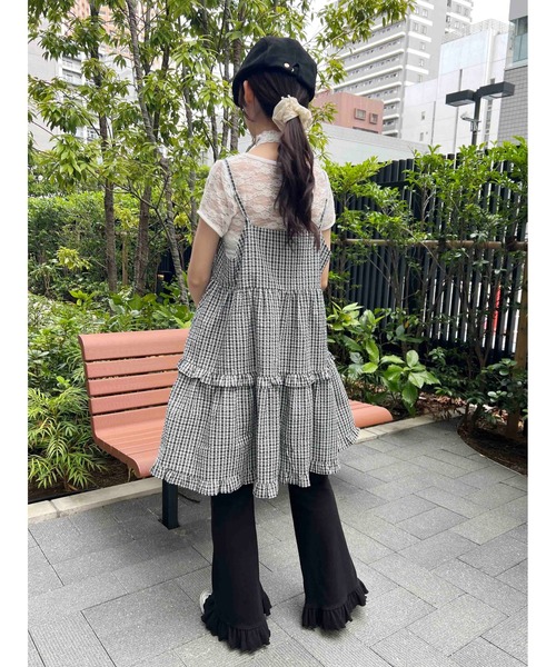 WC（ダブル シー）の「《大好評につき再販★》フリルフレアパンツ（その他パンツ・レディース・ピンク/グレー/ブラック・FREE）」の7枚目の写真