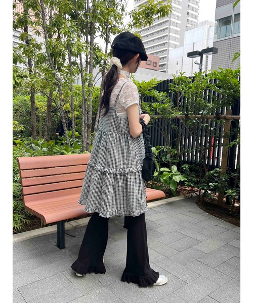 WC（ダブル シー）の「《大好評につき再販★》フリルフレアパンツ（その他パンツ・レディース・ピンク/グレー/ブラック・FREE）」の8枚目の写真