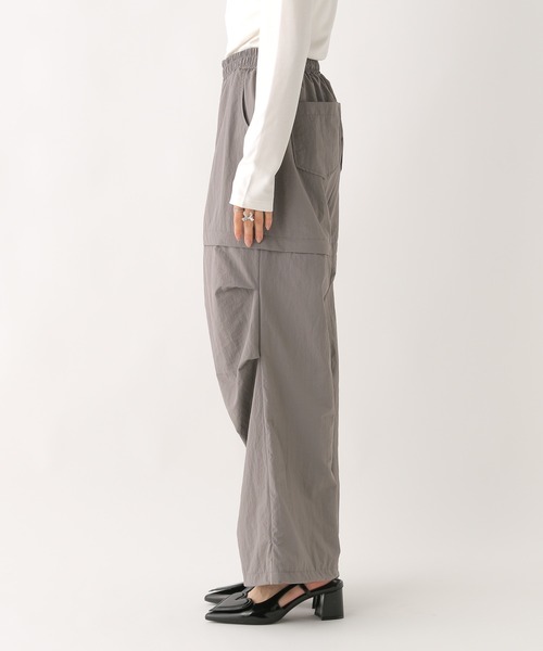 Heather（ヘザー）の「サイドZIPデザインパンツ　575279（カーゴパンツ・レディース・グレー/ベージュ/ブラック・FREE）」の5枚目の写真