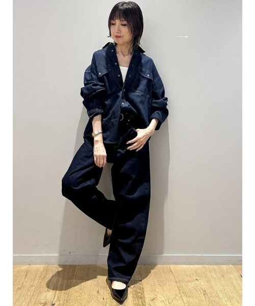 GAP（ギャップ）の「バギーバレルデニム（デニムパンツ・メンズ・インディゴブルー・28W 30L/29W 30L/30W 30L/31W 30L/32W 30L/33W 32L/34W 32L/36W 32L/32W 32L/31W 32L）」の8枚目の写真