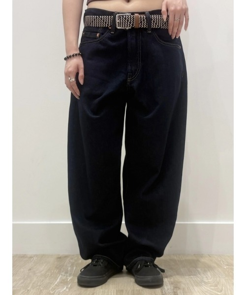 GAP（ギャップ）の「バギーバレルデニム（デニムパンツ・メンズ・インディゴブルー・28W 30L/29W 30L/30W 30L/31W 30L/32W 30L/33W 32L/34W 32L/36W 32L/32W 32L/31W 32L）」の5枚目の写真