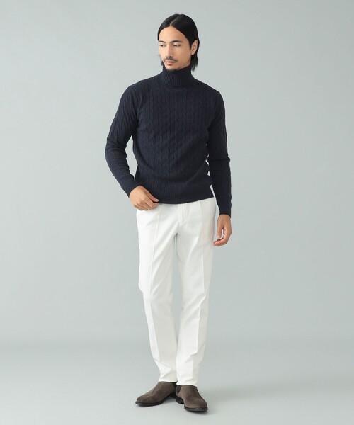 セール】【別注】FILIPPO DE LAURENTIIS / 12ゲージ ウールカシミヤ