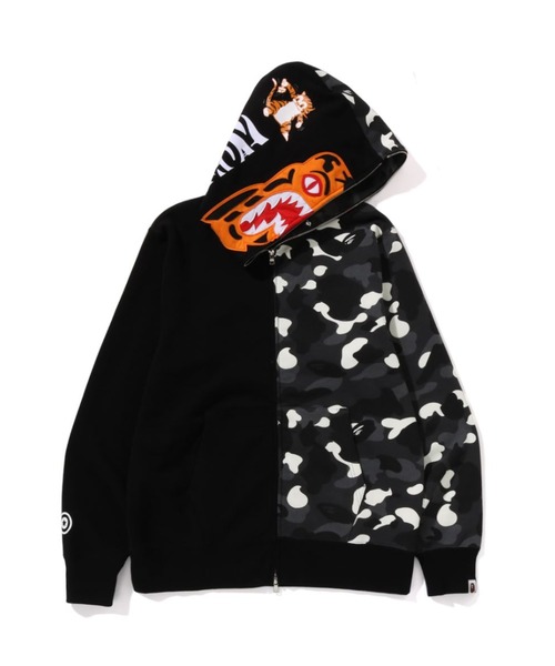 CITY CAMO TIGER SHARK FULL ZIP HOODIE（パーカー）｜A BATHING