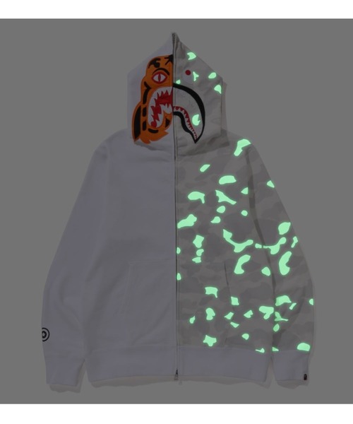 CITY CAMO TIGER SHARK FULL ZIP HOODIE（パーカー）｜A BATHING