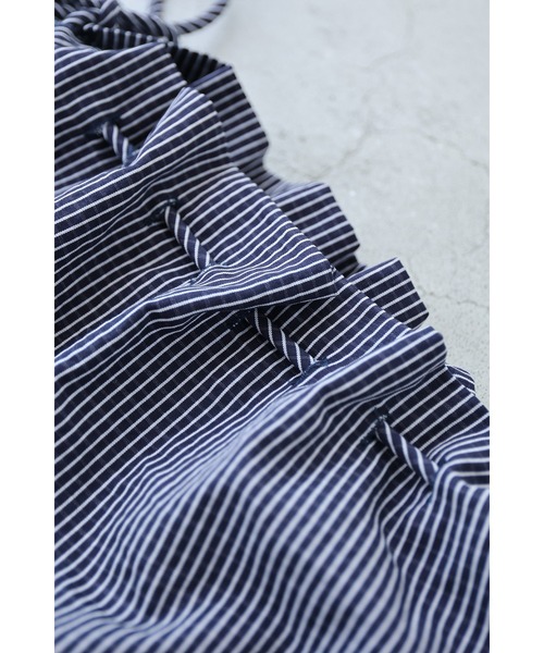cawaii(カワイイ)の「ギャザーネックのバルーンシルエットカットソートップス(Tシャツ/カットソー・レディース・ネイビー・FREE)」の14枚目の写真