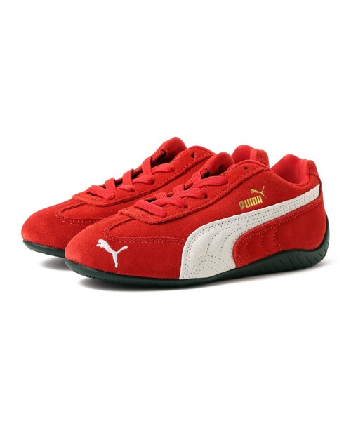 PUMA スピードキャット 24cm 赤 PUMA / キッズ スピードキャット スニーカー（17～21cm）（スニーカー