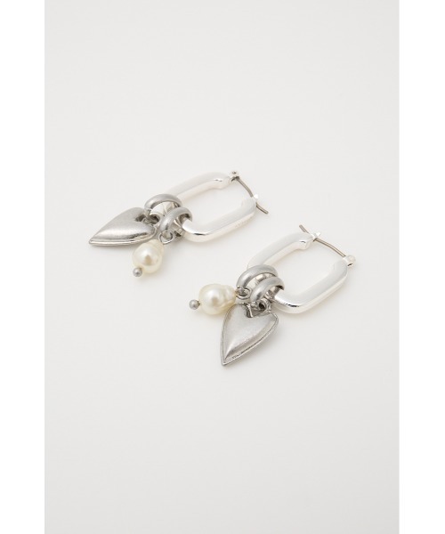 MOUSSY（マウジー）の「MANY CHARMS HOOP ピアス（ピアス（両耳用）・レディース・シルバー/ゴールド・FREE）」の10枚目の写真